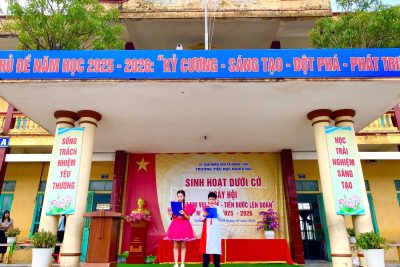 NGÀY HỘI “THIẾU NHI VUI KHỎE – TIẾN BƯỚC LÊN ĐOÀN” CỦA TRƯỜNG TIỂU HỌC NGHĨA HẢI