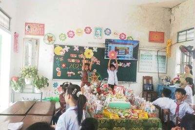 TRƯỜNG TIỂU HỌC NGHĨA HẢI TỔ CHỨC CHƯƠNG TRÌNH NGOẠI KHÓA “VUI TẾT TRUNG THU” VỚI CHỦ ĐỀ “LỒNG ĐÈN THẮP SÁNG ƯỚC MƠ”